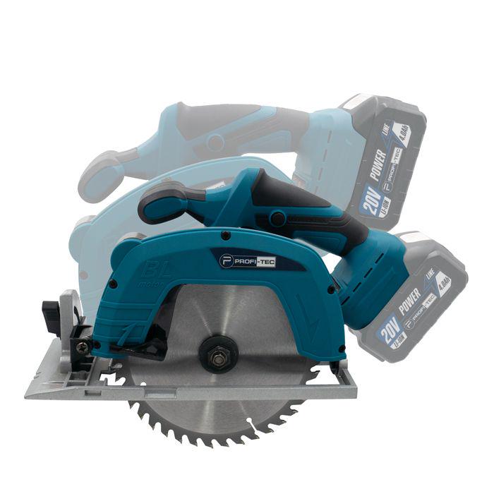 Пила дисковая без щеточная PROFI-TEC PCA18520BL 20V без аккумуляторов и зарядного устройства (006289) - фото 4 Пила дисковая без щеточная PROFI-TEC PCA18520BL 20V без аккумуляторов и зарядного устройства (006289) - фото 4