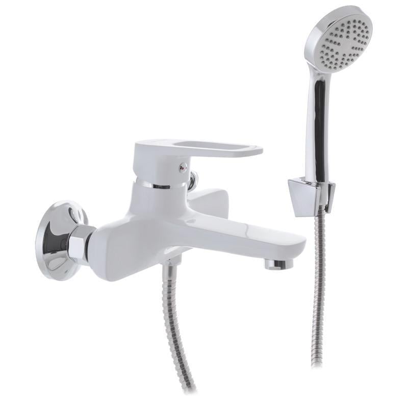 Смеситель для ванны MIXXUS NEVADA 009 EURO с коротким изливом Белый (MI5800) Смеситель для ванны MIXXUS NEVADA 009 EURO с коротким изливом Белый (MI5800)