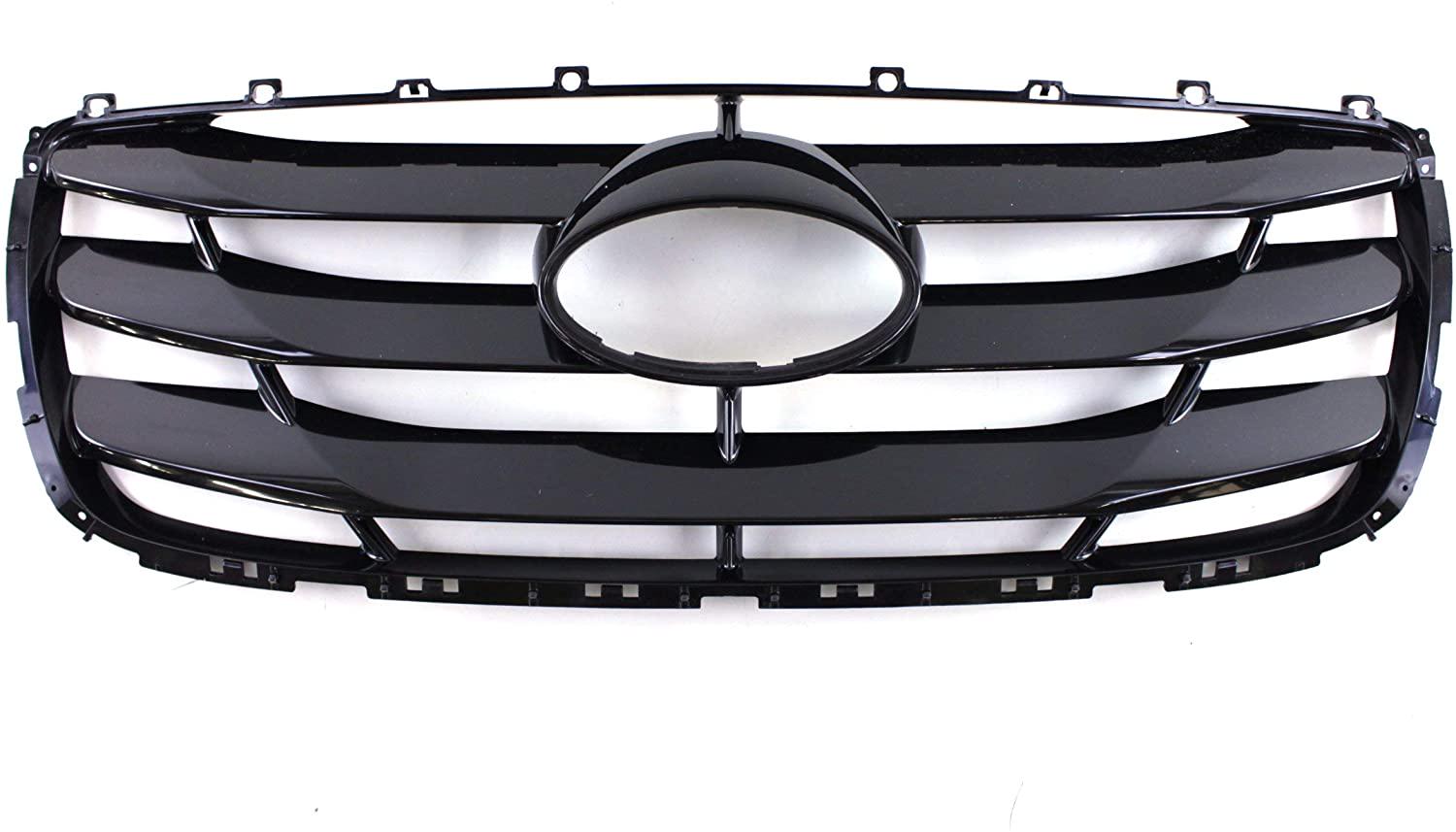 Решетка радиатора AVTM Hyundai Santa Fe II 2009-2012 (183226990)