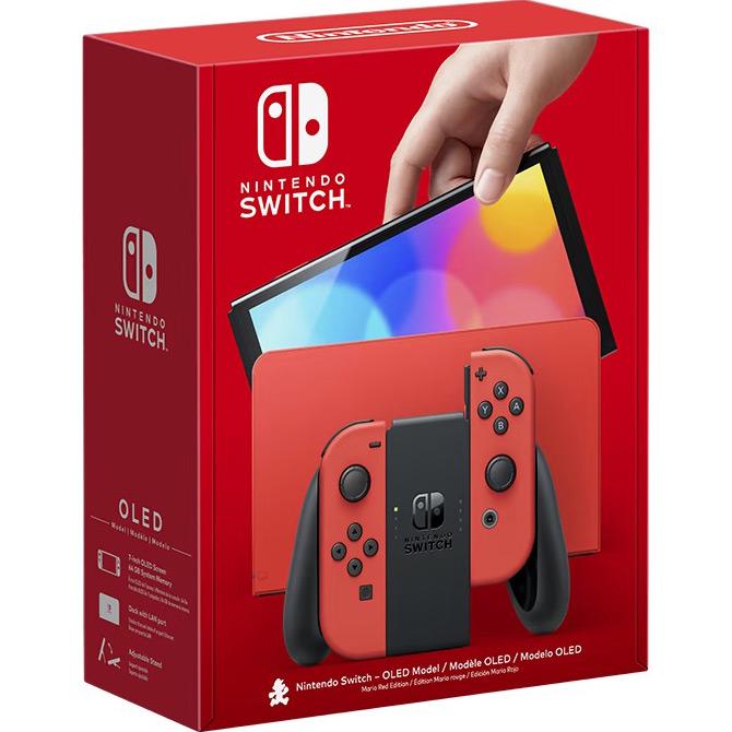 Игровая консоль NINTENDO Switch OLED Model Mario Red Edition портативная (96622) - фото 8