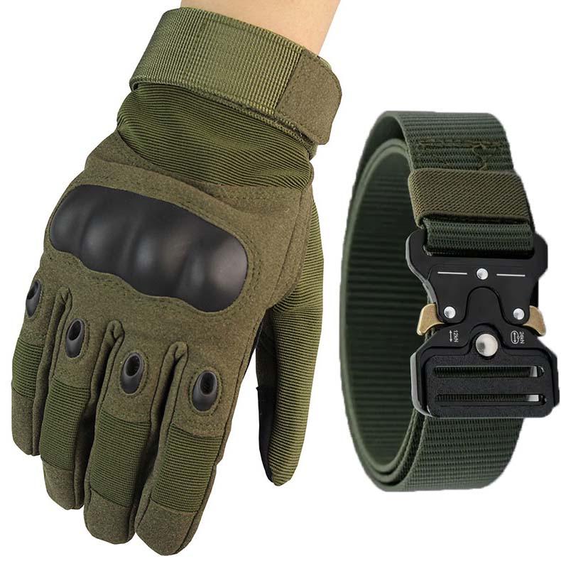 Набор ремень с металлической пряжкой 140 см c закрытыми перчатками XL Оливковый (id_1187) Набор ремень с металлической пряжкой 140 см c закрытыми перчатками XL Оливковый (id_1187)