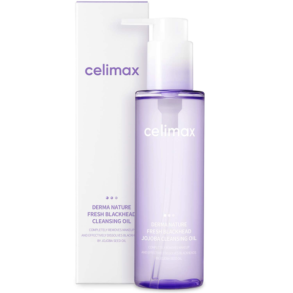 Олія Celimax Derma Nature Fresh Blackhead Jojoba Cleansing Oil з маслом жожоба для позбавлення від чорних крапок 150 мл