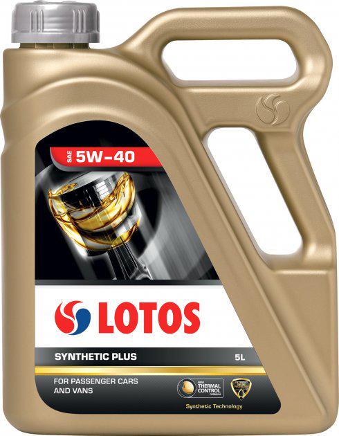 Масло Lotos Syntetic Plus 5W-40 моторное 5 л