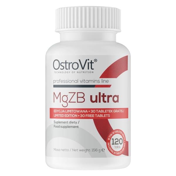 Комплекс магний цинк Ostrovit MgZB Ultra B6 120 таблеток (00000025318)