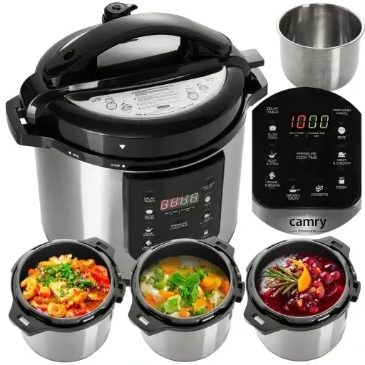 Скороварка Camry CR 6409 - фото 2 Скороварка Camry CR 6409 - фото 2