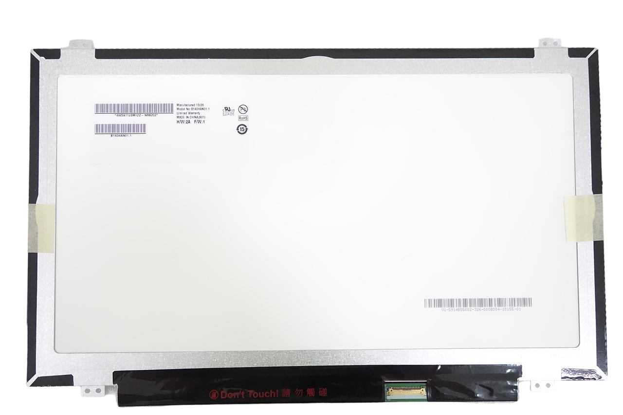 Матриця для ноутбука LP140WF5-SPJ1 14,0" 1920х1080 Full HD 1080p/HDTV 16:9 роз'єм eDP 40 pin справа внизу (49279)