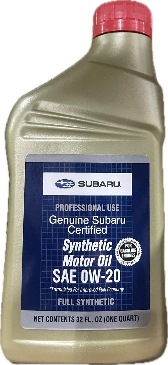 Моторное масло Subaru Motor Oil 0W-20 0,946 л (SOA427V1310)
