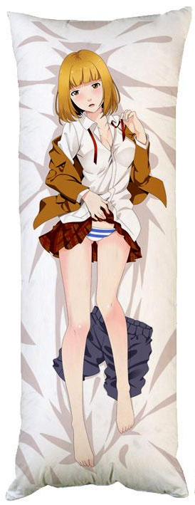 Подушка дакімакура Кангоку Тюремна школа декоративна ростова для обіймання 50x170 см (1834021146)
