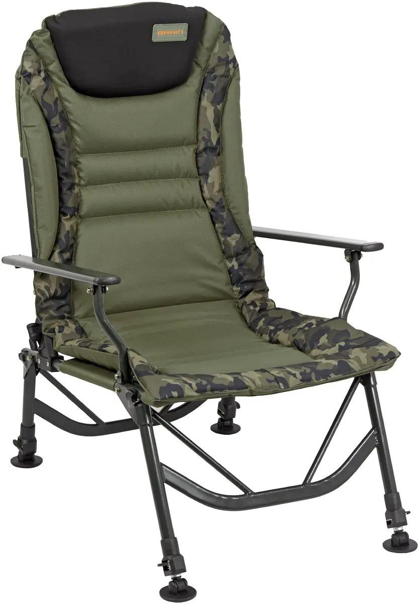 Кресло туристическое для рыбалки Brain Reclіner Armchair III HYC021AL-III с подлокотниками (2574202266)