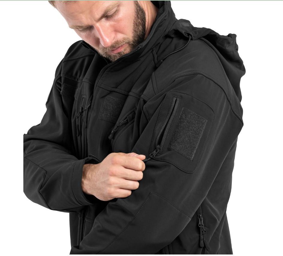 Куртка Mil-Tec SCU 14 Softshell 10864002 2XL Black - фото 3