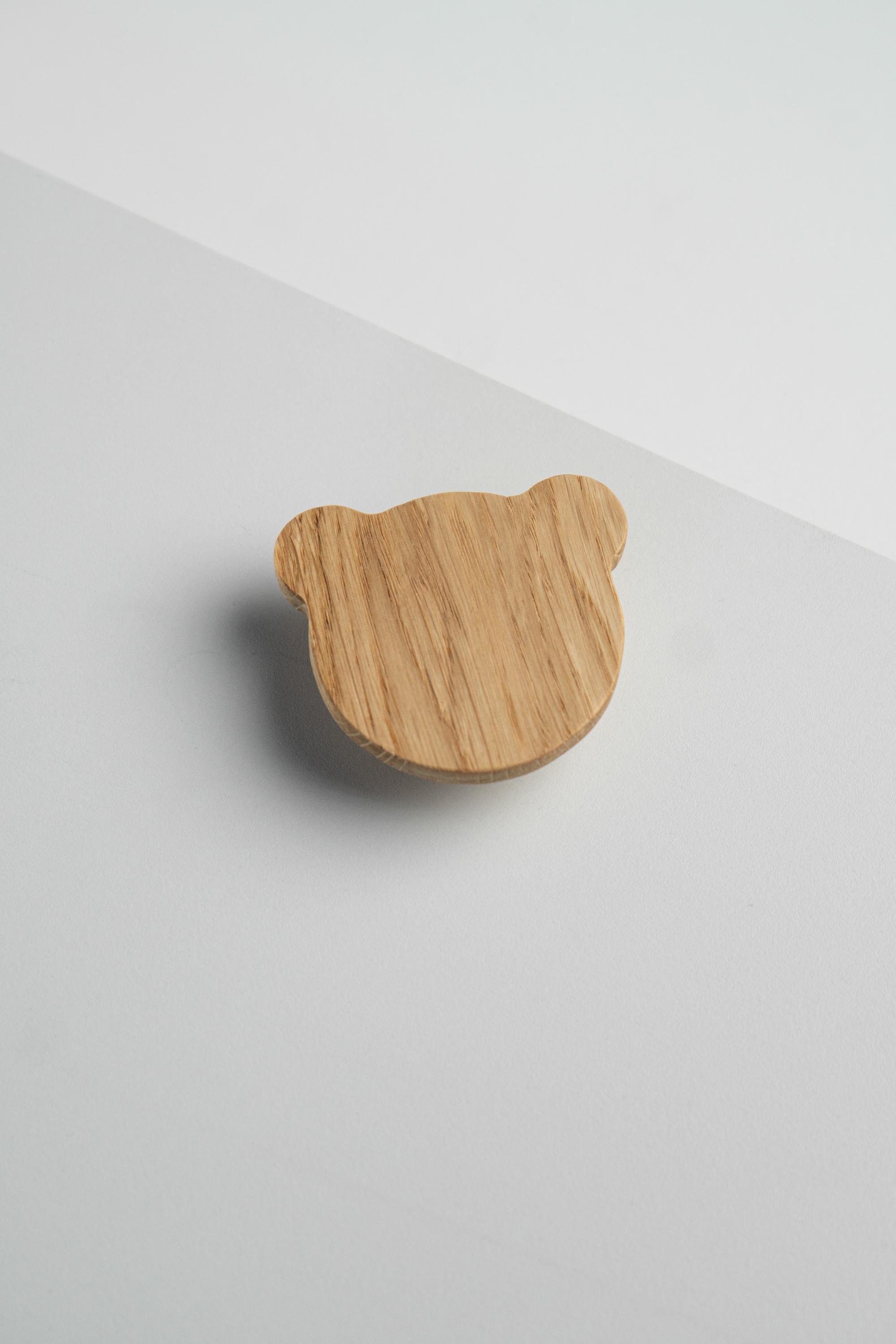 Меблева ручка Bear із дерева 66 мм - фото 5 Меблева ручка Bear із дерева 66 мм - фото 5