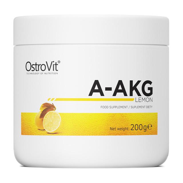 Аргінін OstroVit A-AKG 200 г Лимон (08459-01)