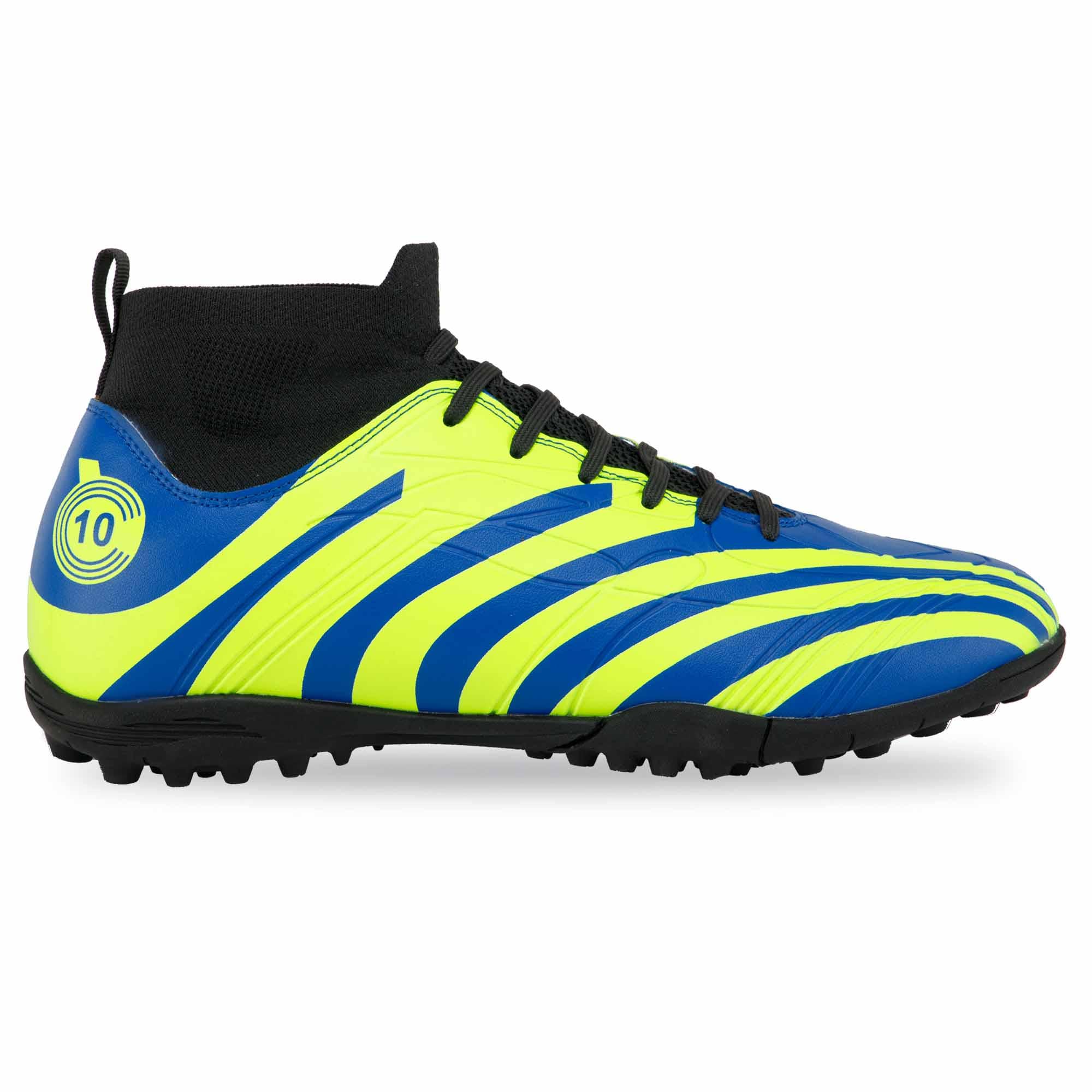 Сороконожки футбольные LiJIN 8012-1-39-45-1 р. 44 Желто-синий