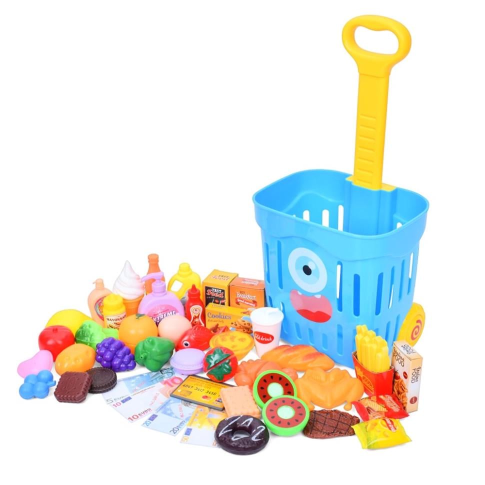 Тележка Bambi с продуктами 49 пр. Разноцветная (IG-173-N-683)