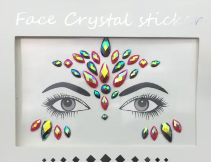 Камені для макіяжу карнавальні One size Різнокольоровий (9088/18) Камені для макіяжу карнавальні One size Різнокольоровий (9088/18)