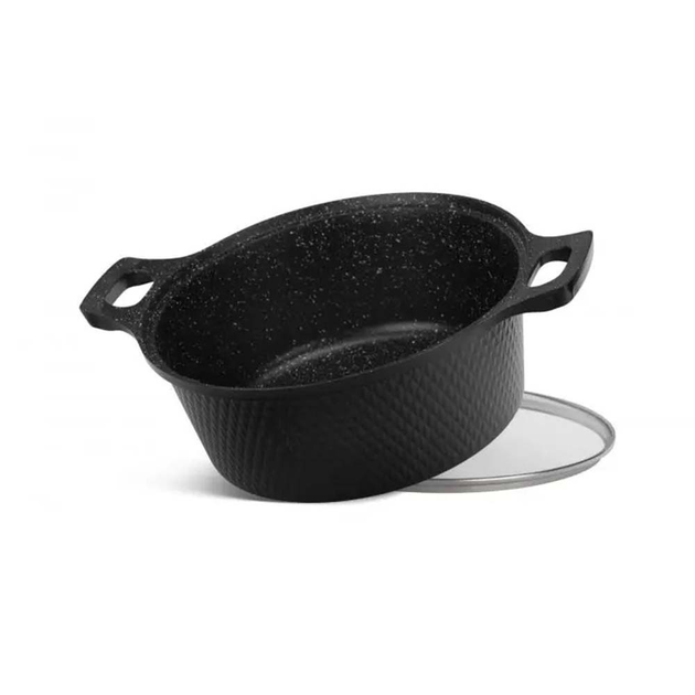 Набір посуду зі сковорідкою і ковшиком Edenberg EB-12913 10 предметів з прихватками - фото 4 Набір посуду зі сковорідкою і ковшиком Edenberg EB-12913 10 предметів з прихватками - фото 4