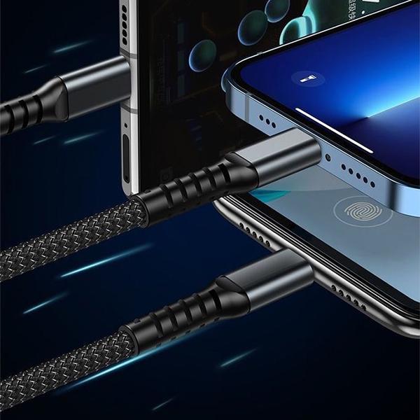 Кабель для зарядки телефонов USB/Type-C/Lightning с быстрой зарядкой 1,2 м (C01274) - фото 6 Кабель для зарядки телефонов USB/Type-C/Lightning с быстрой зарядкой 1,2 м (C01274) - фото 6