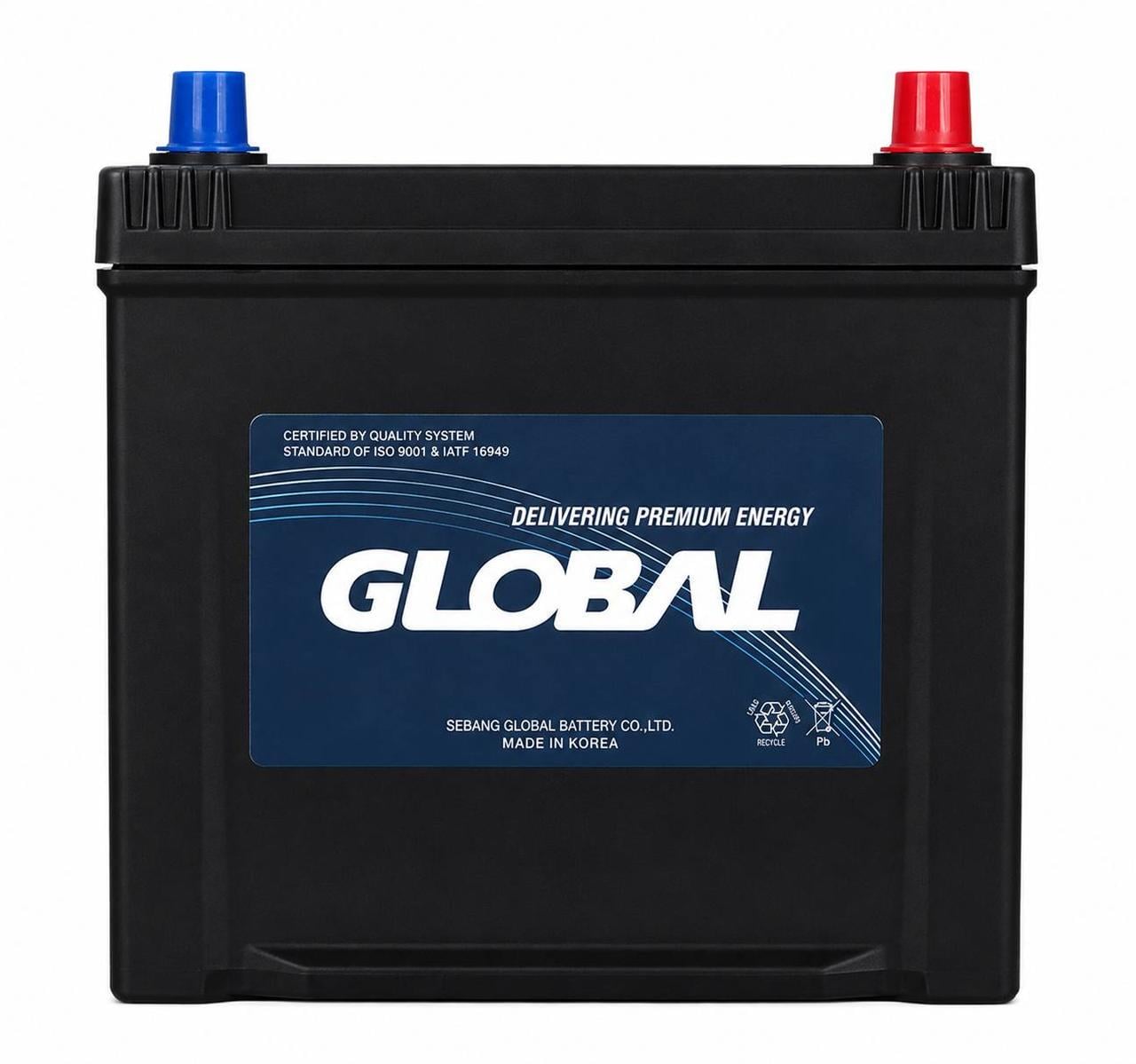 Акумулятор автомобільний Global Asia 65 Ah 710A R+ 12V (3184428195) Акумулятор автомобільний Global Asia 65 Ah 710A R+ 12V (3184428195)
