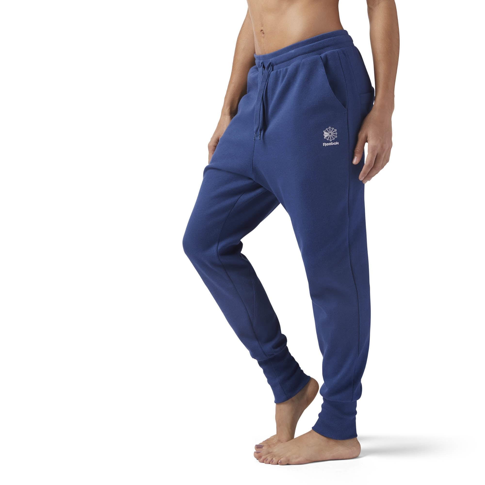 Брюки женские Reebok DC PANT WASHED Blue S18-R S Blue (CF3938) Брюки женские Reebok DC PANT WASHED Blue S18-R S Blue (CF3938)