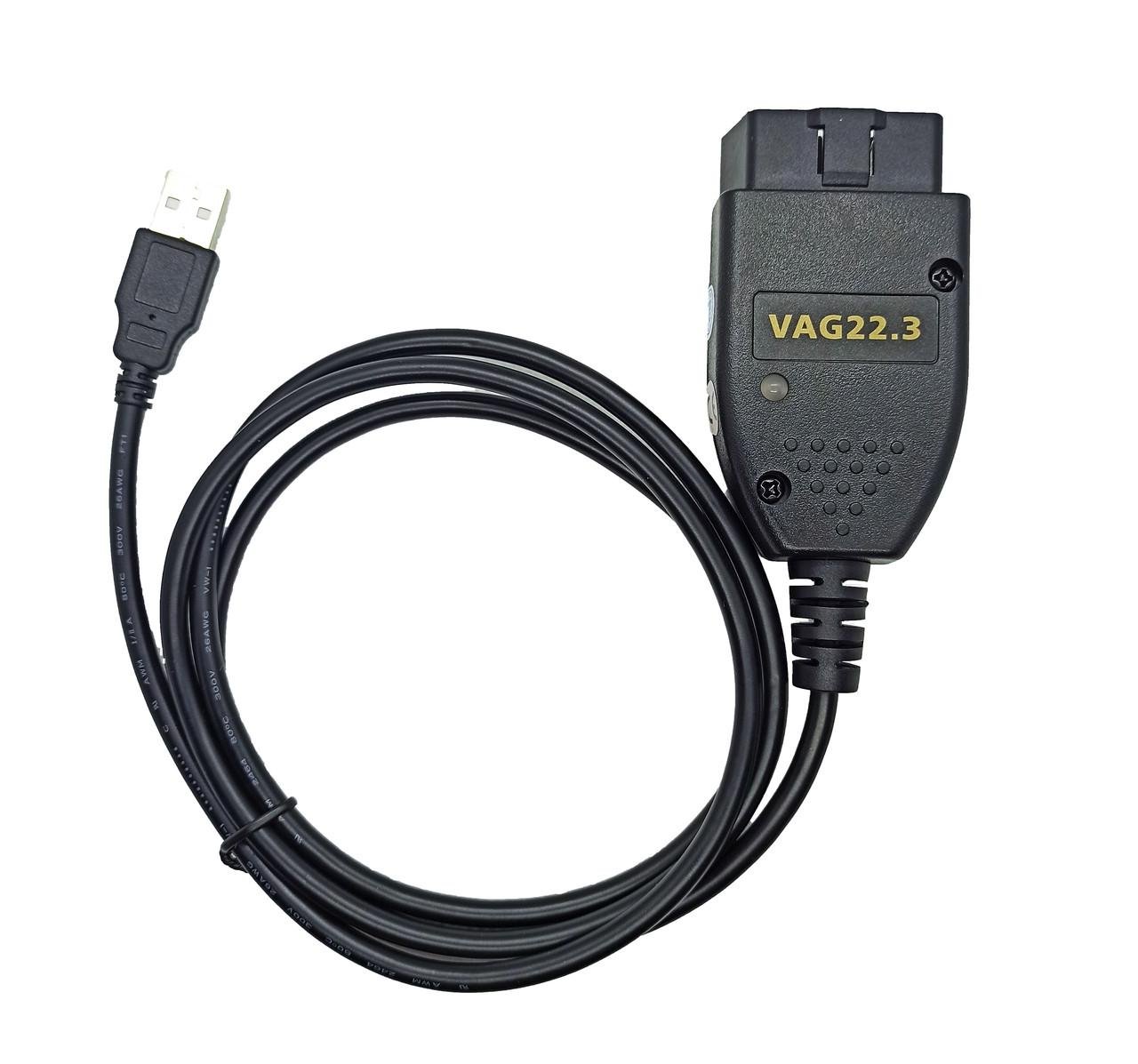 Автосканер для діагностики авто VCDS Vag-Com 22.9 HEX+CAN (1007444390)