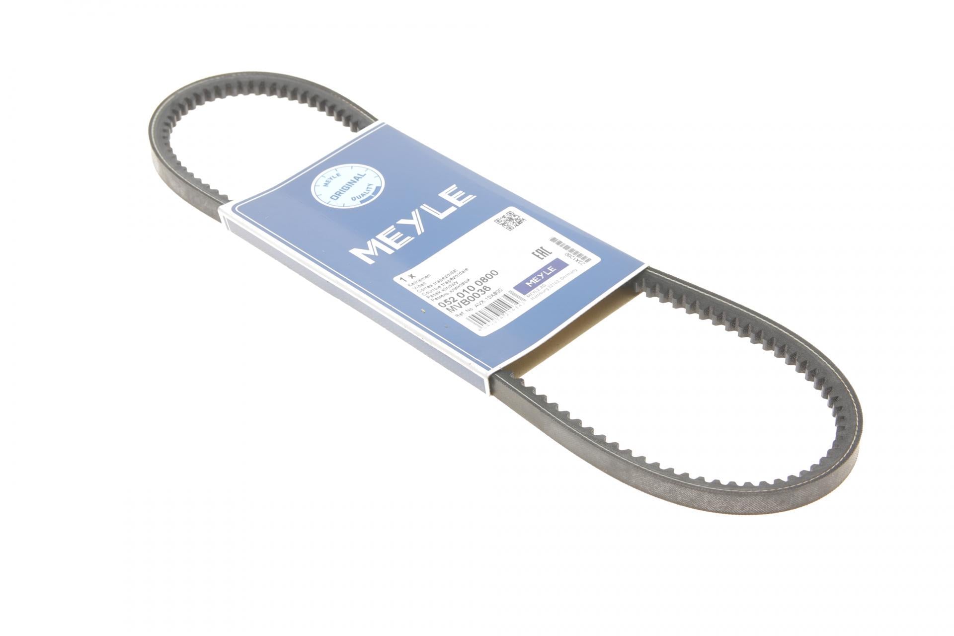 Ремінь генератора Meyle VW Passat B2 10x800- 052 010 0800