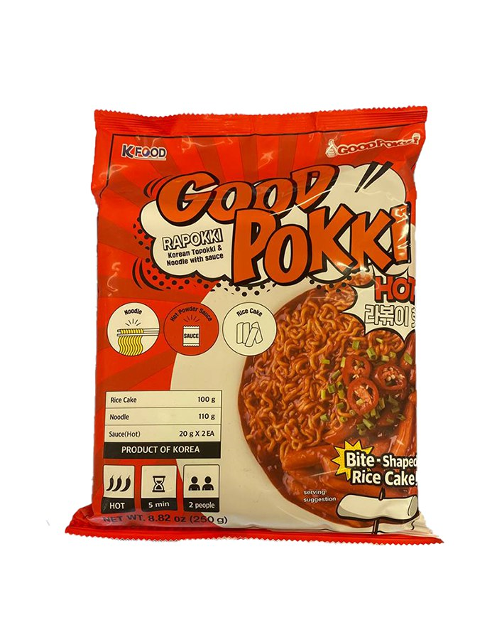 Лапша быстрого приготовления рапокки Hayanhaessal GoodPokki Hot 250 г
