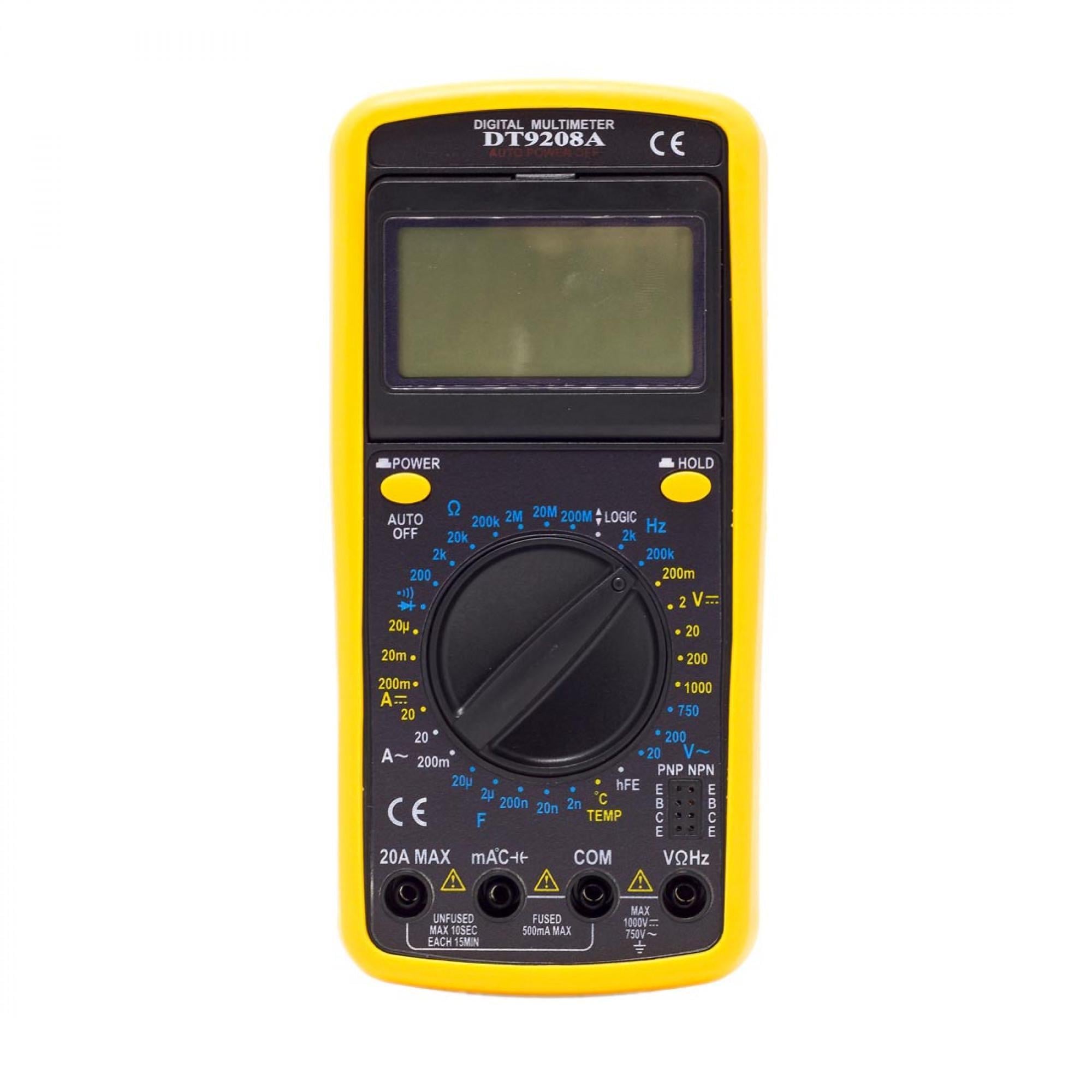 Мультиметр цифровий DT-9208A універсальний (27873450)