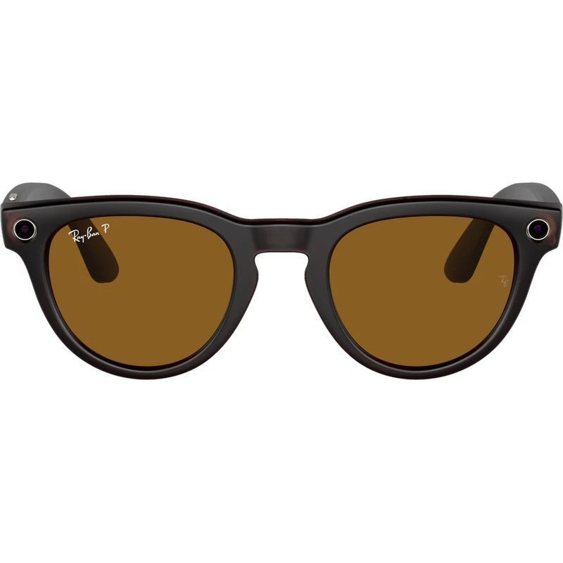 Смарт-очки Ray-Ban Meta Headliner Matte Rebel Black Frame/Brown Lenses RW4009 675483 50-23 - фото 6