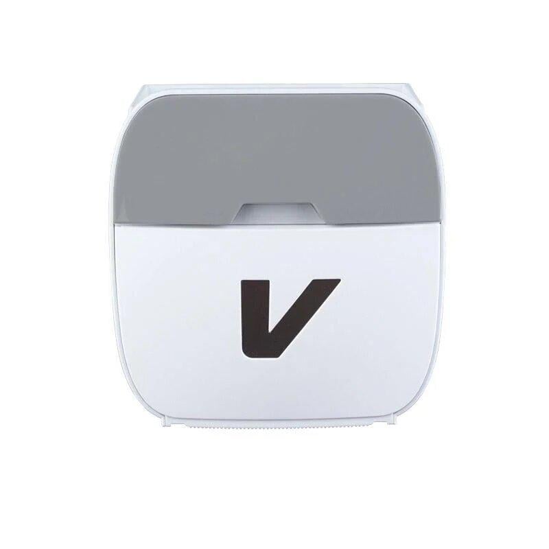 Органайзер для туалетного паперу VIKES HKS-1203 Біло-сірий