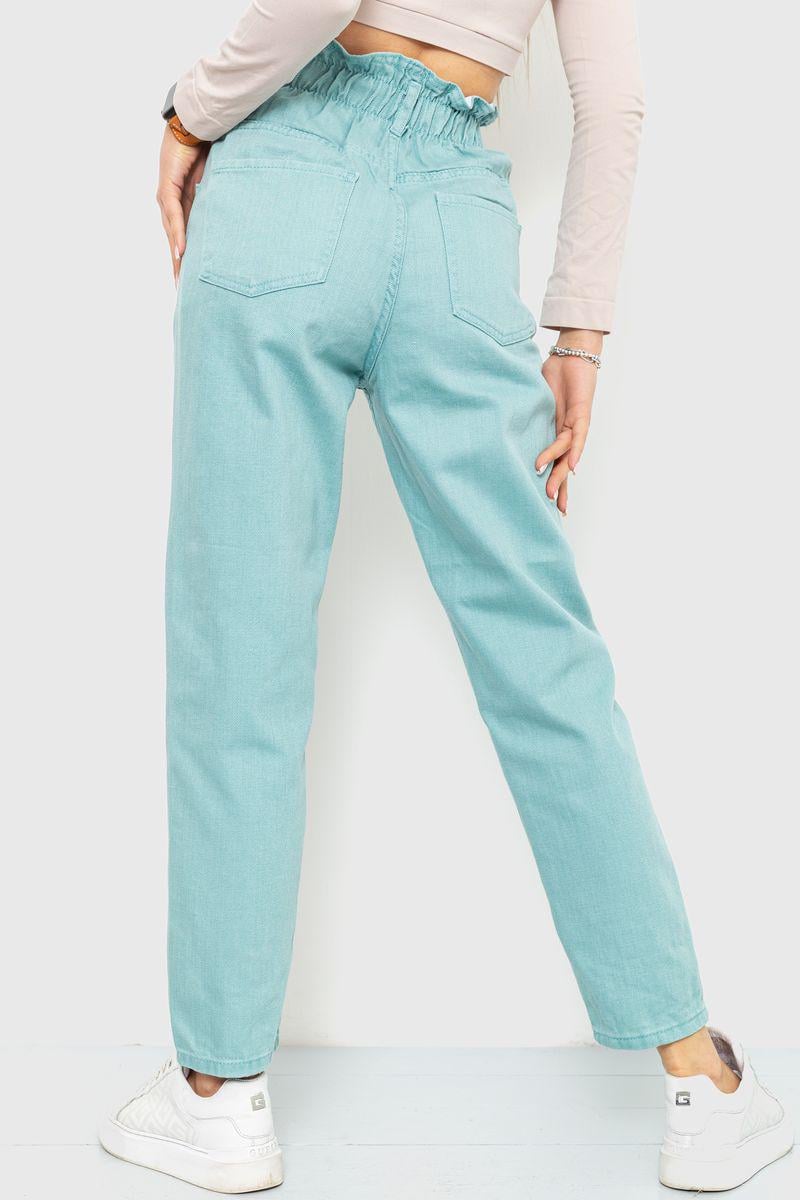 Джинси жіночі однотонні Ager 164R2153 р. 28 Оливковий (64df67919471820cfc786555) - фото 4