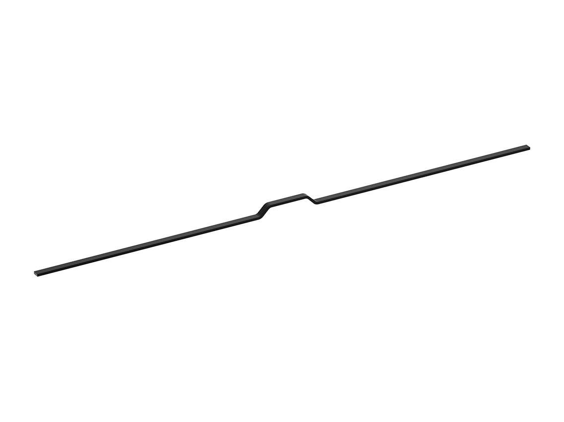 Мебельная ручка профильная Gamet UA130-352-1056-L36 Черный матовый (129200)