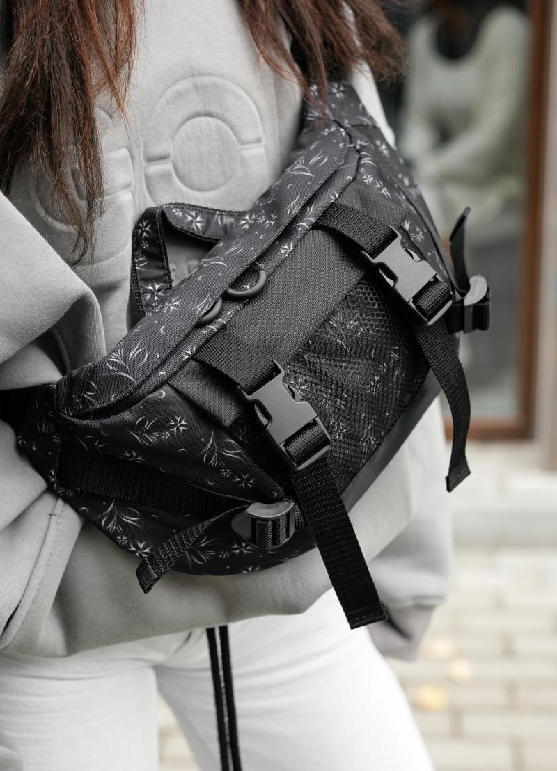 Поясная сумка бананка Sambag Dynamicdart Черный (80411702) - фото 8