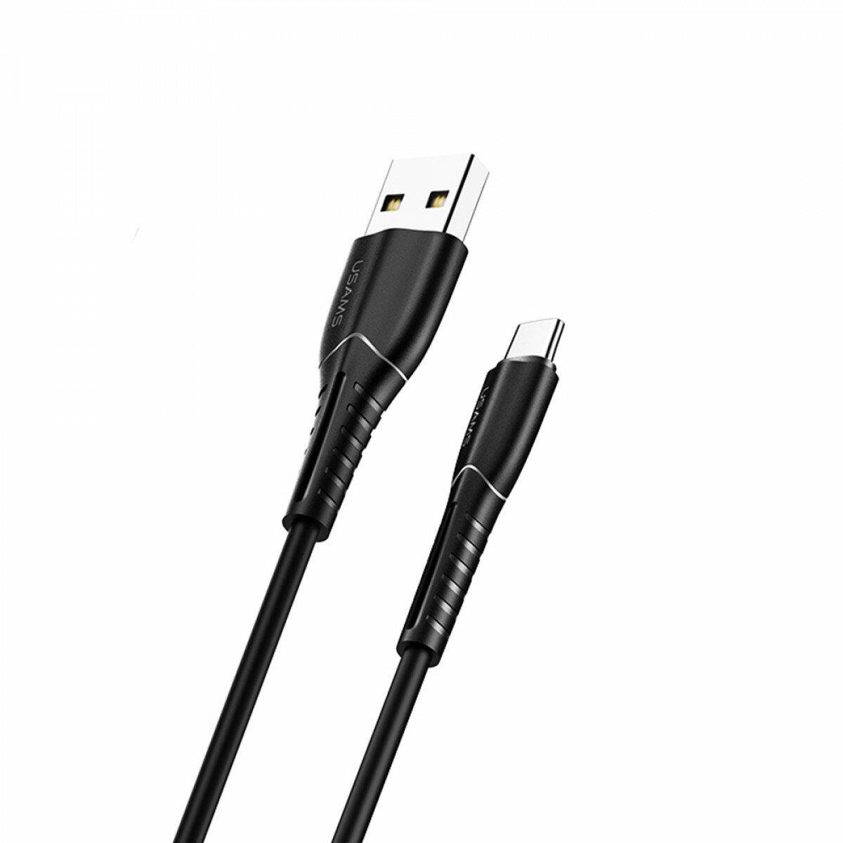 Кабель Usams US-SJ366 U35 Type-C Charging Cable 100 см Black (20799863)