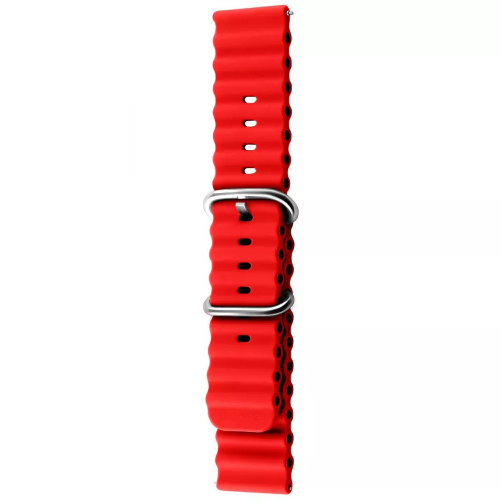 Ремешок для смарт-часов универсальный Proove Active Band силиконовый 22 мм Red (27457271)