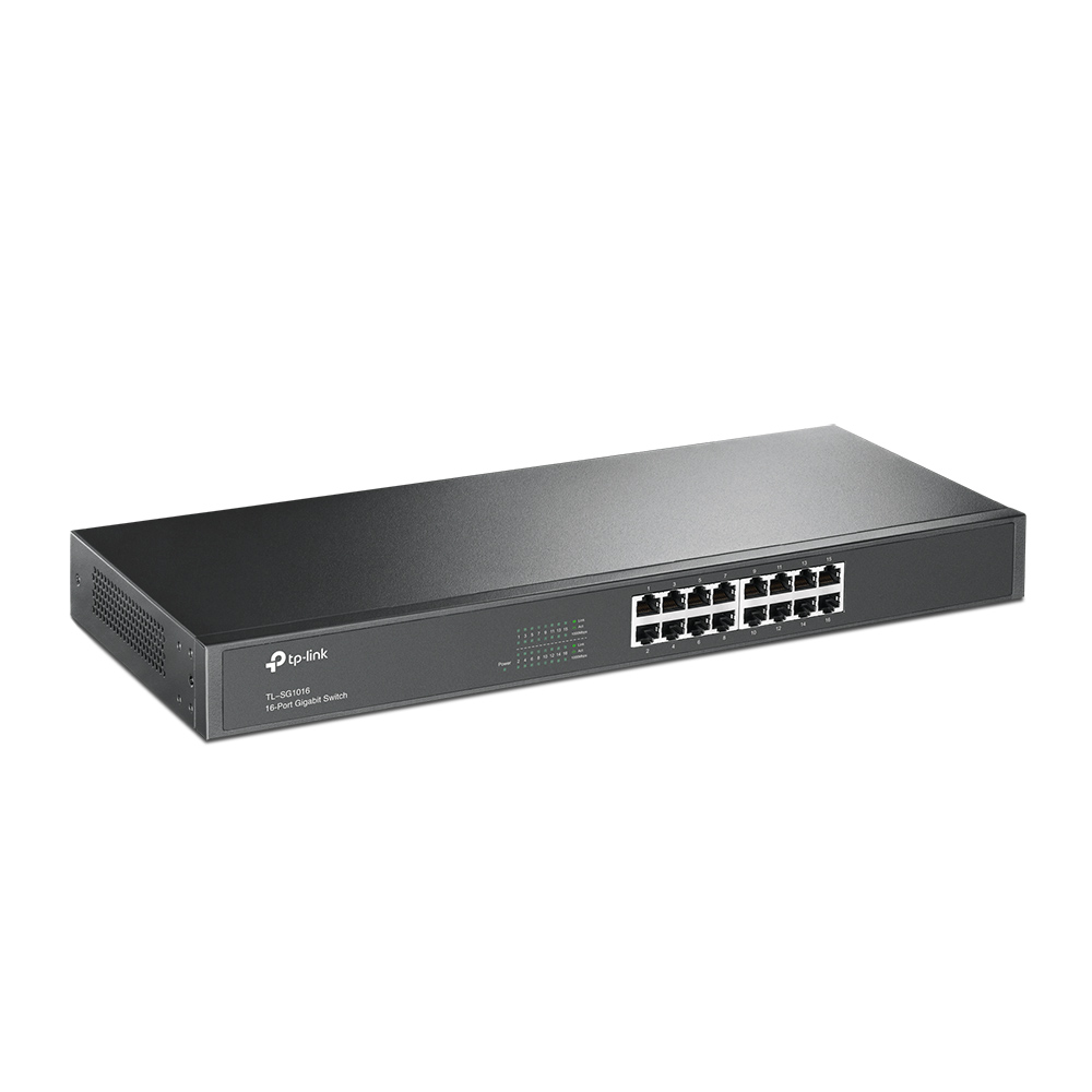 Коммутатор TP-Link TL-SG1016 гигабитный 16хRJ-45 (570949)