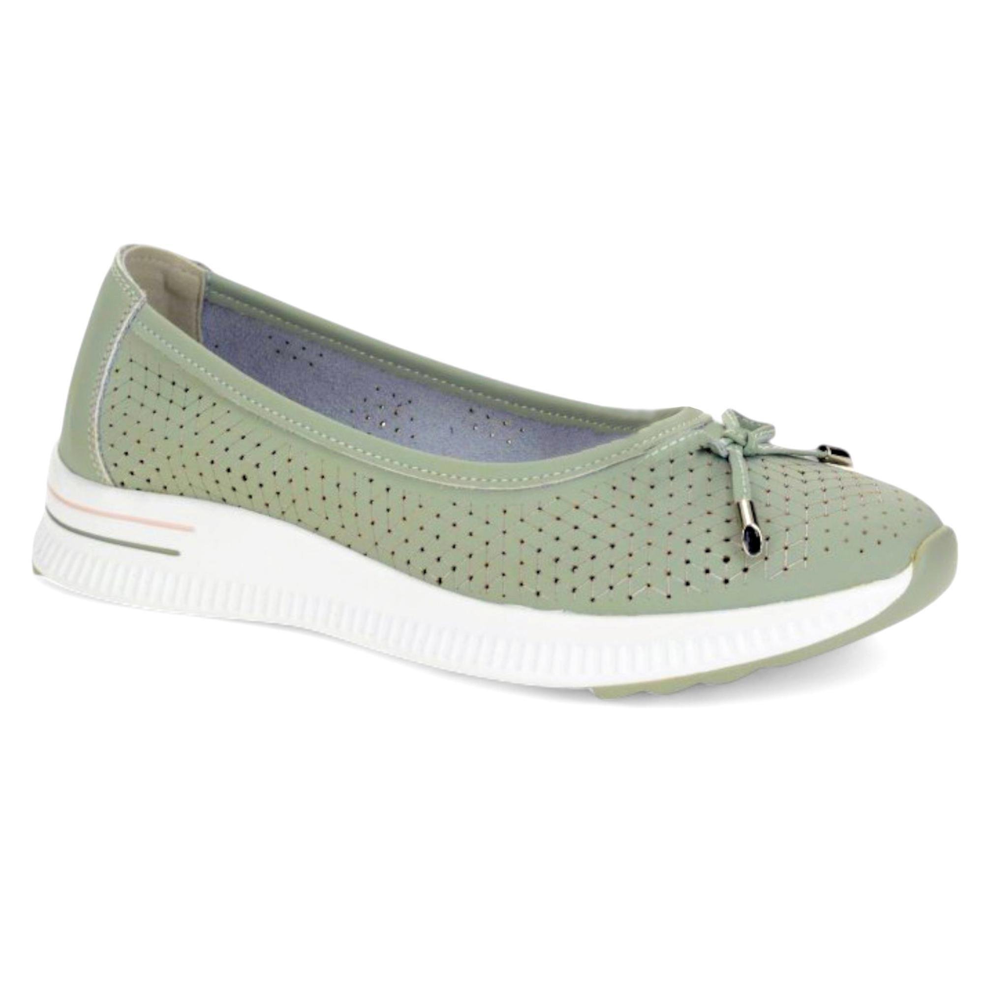 Балетки женские весенние Wollen р. 37 Зеленый (089397-37) Балетки женские весенние Wollen р. 37 Зеленый (089397-37)