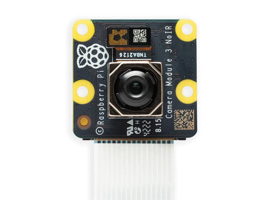 Камера для одноплатных ПК Raspberry Pi 3 NoIR IMX708 12MP CSI 75° с автофокусом PDAF (00-00028471)