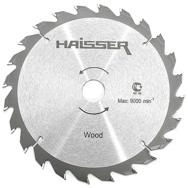 Диск пиляльний Haisser 250х32 40 зуб по дереву (4311631)