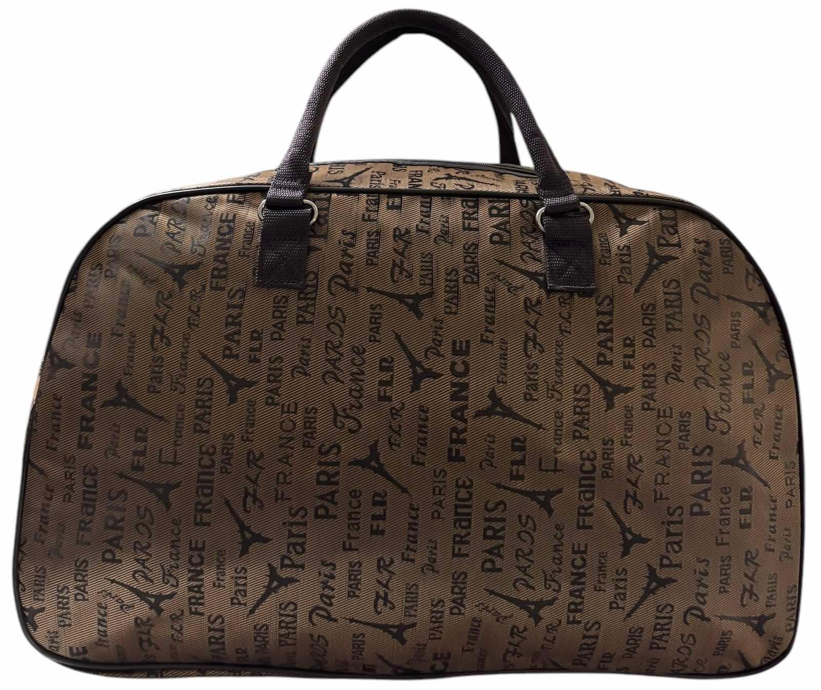 Сумка дорожная ручная кладь с длинным ремнем через плечо Коричневый (8809BP) - фото 3 Сумка дорожная ручная кладь с длинным ремнем через плечо Коричневый (8809BP) - фото 3