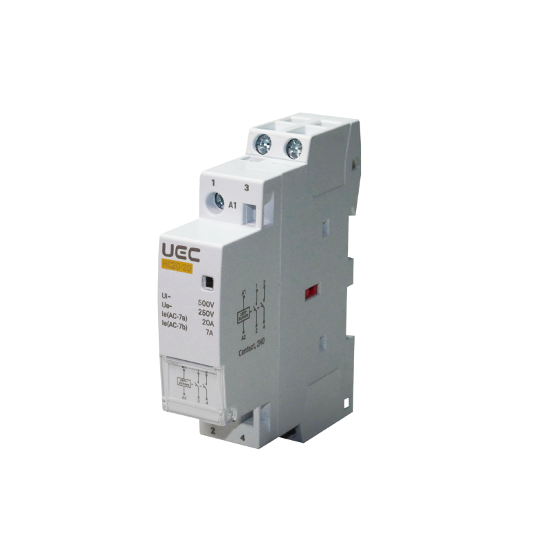 Контактор модульный UEC HC20-20 2P 20А 2NO 230V (MACC-20-20)