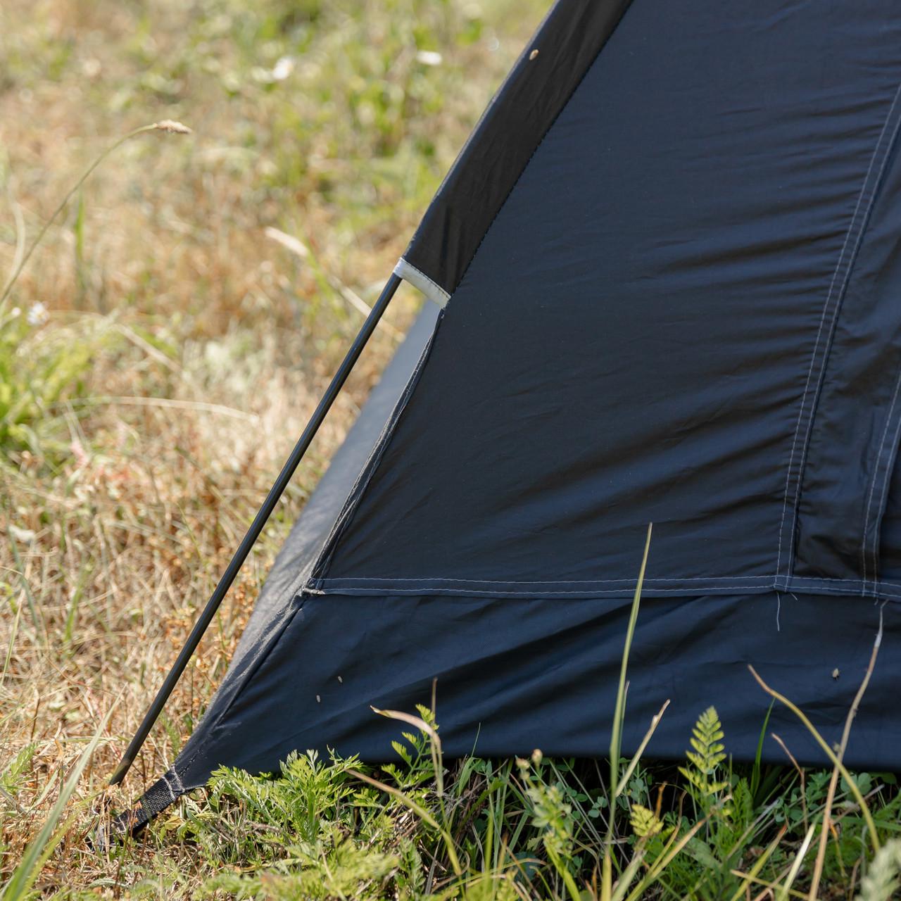 Палатка туристическая двухместная 200х150х120 см Черный (LU-025B) - фото 10 Палатка туристическая двухместная 200х150х120 см Черный (LU-025B) - фото 10