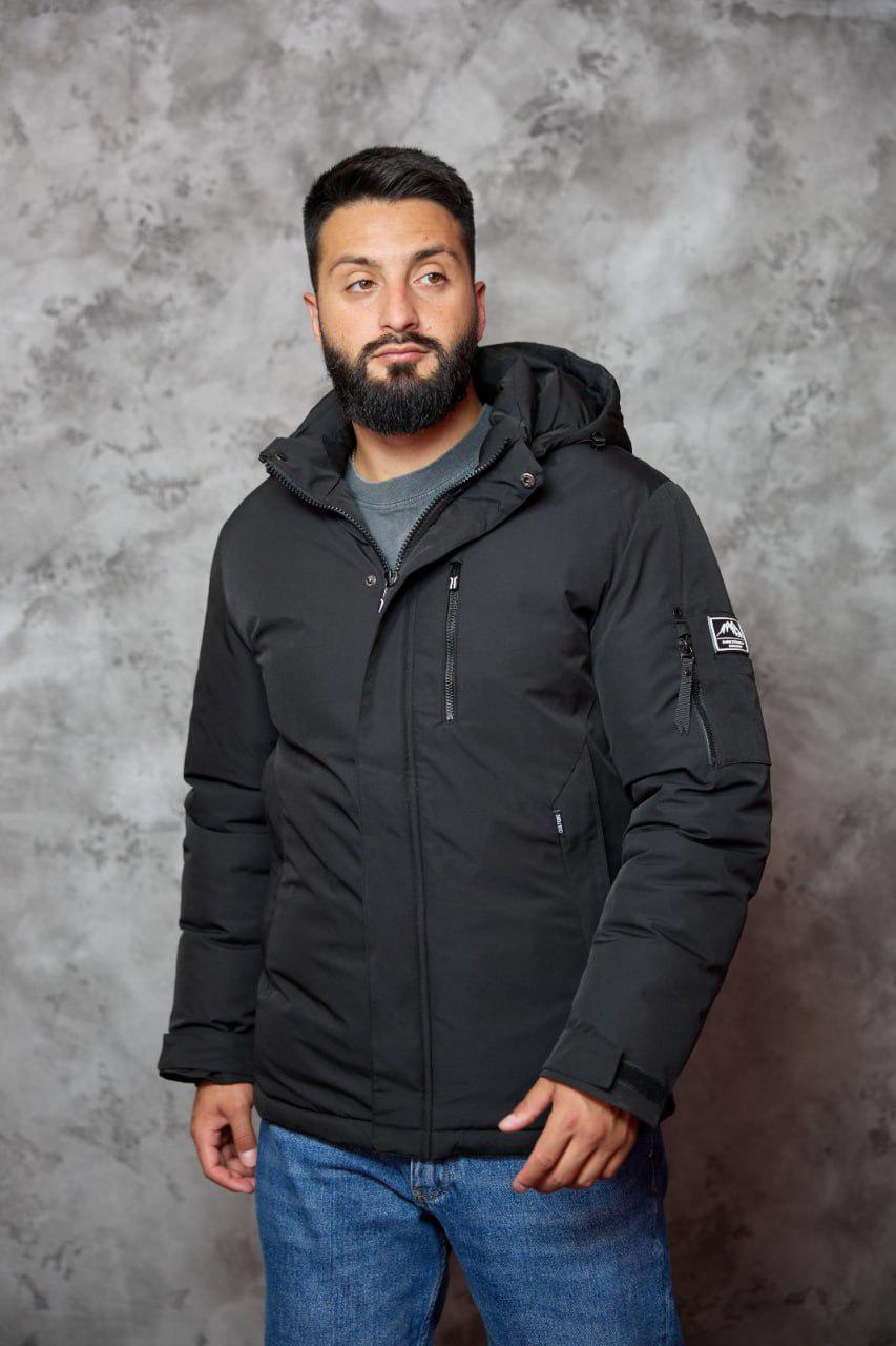 Куртка мужская зимняя 3XL Черный 127405 (31154279)