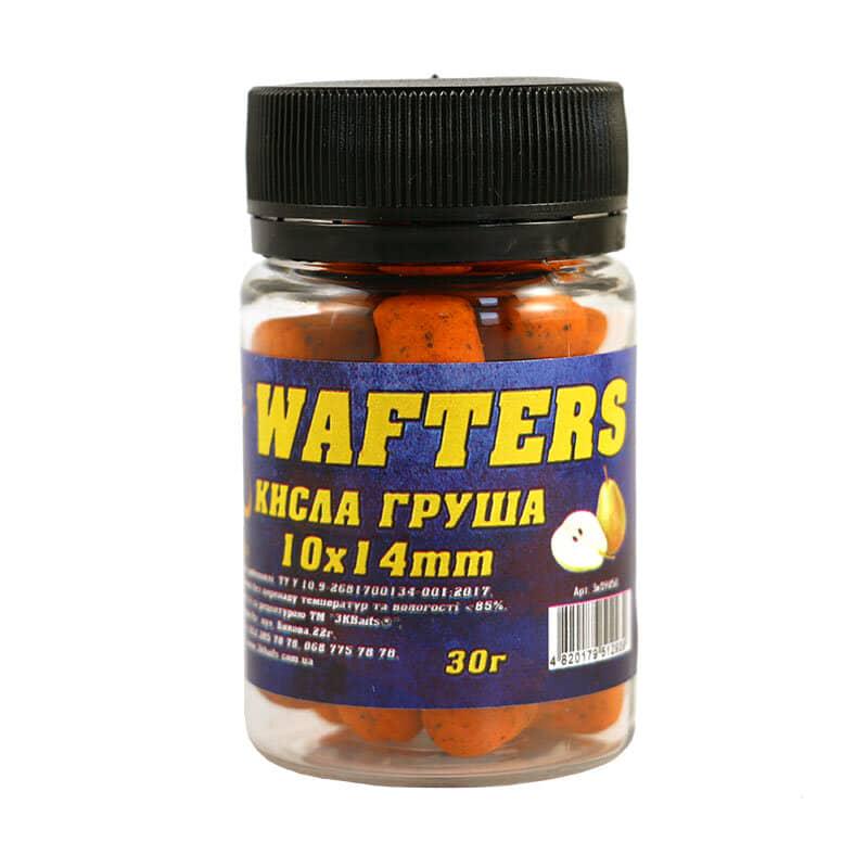 Бойл збалансований 3KBaits Wafters Кисла груша 10х14 мм 30 г (3KB1331)