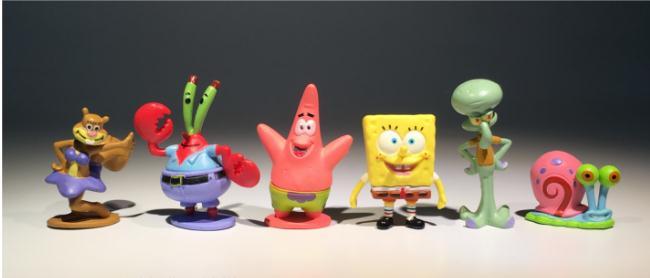 Набір фігурок Губка Боб 6 шт. (12399786) - фото 5 Набір фігурок Губка Боб 6 шт. (12399786) - фото 5