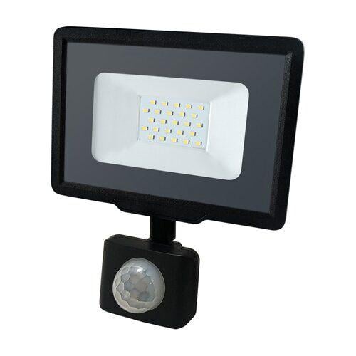 Світлодіодний прожектор Biom S5-SMD-20-Slim+Sensor 6200 К 220 V IP65 20 Вт (00-00014583) - фото 1