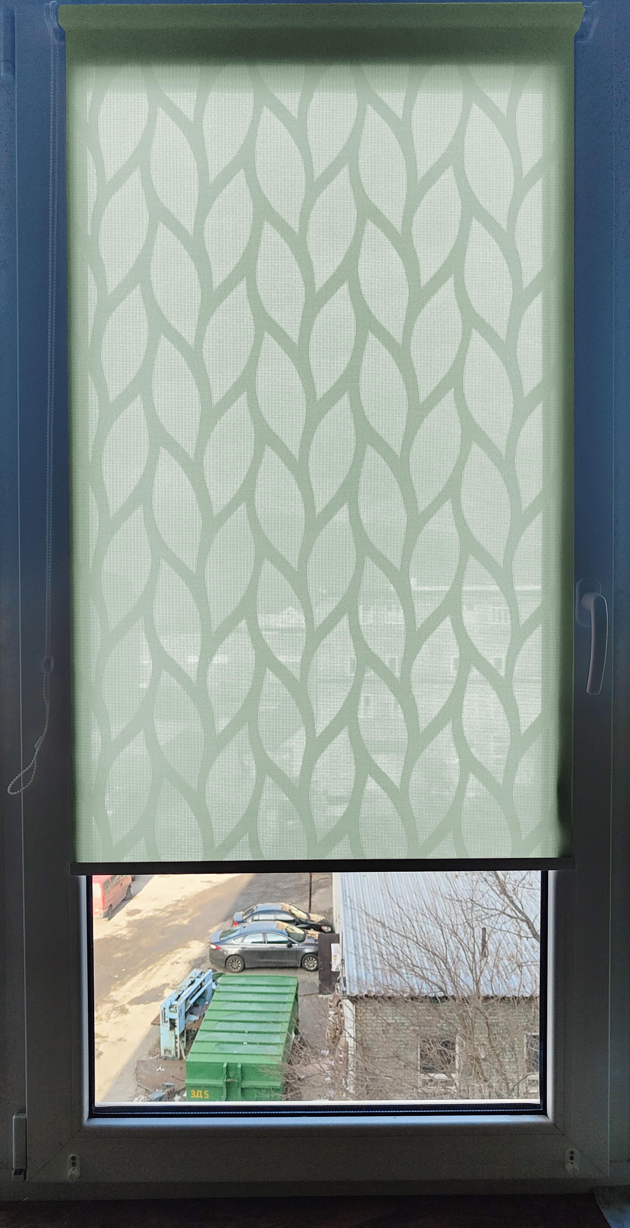 Рулонная штора тканевая Anwis Bella 70x200 см Белый (ОТК-9-101011300)