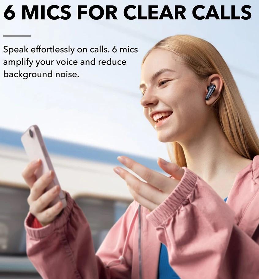 Наушники Anker SoundCore Liberty 4 NC Velvet Black - фото 9 Наушники Anker SoundCore Liberty 4 NC Velvet Black - фото 9