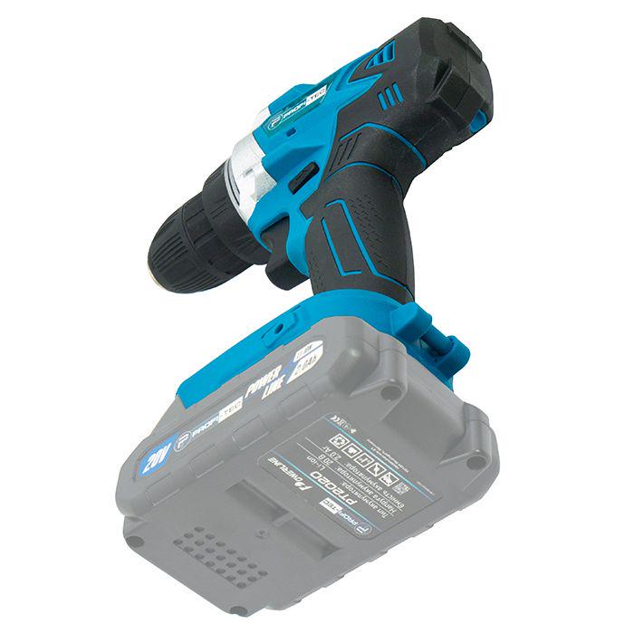 Аккумуляторный набор из 2х инструментов PROFI-TEC 20V POWERLine Combo Set 2/8 шуруповерт PCD2820V/КШМ DGA201BL (007056) - фото 5