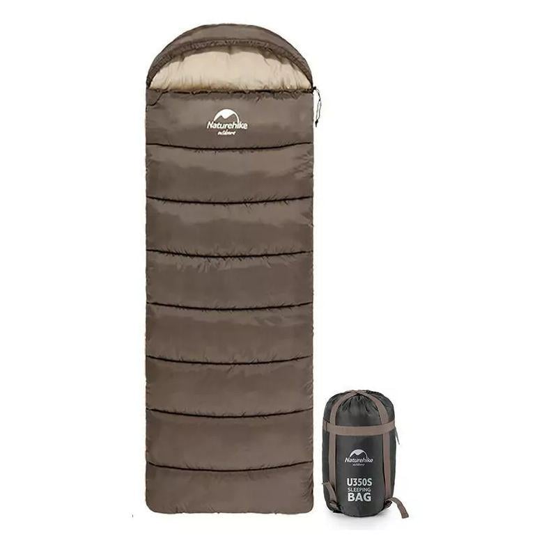 Спальний мішок Naturehike U250S R NH20MSD07 Brown