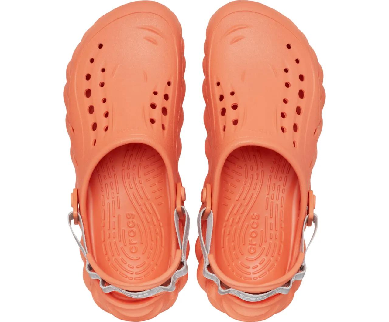 Сабо Crocs Echo Clog 209567 M8W10 р. 41/26,5 см Grapefruit (18966264) - фото 4